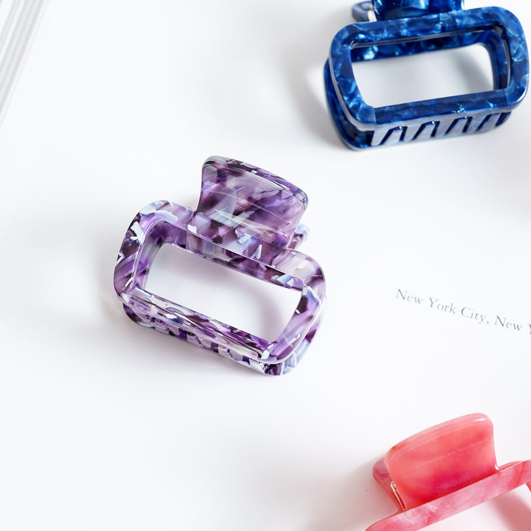 haarspeld dik haar stevig kwalitatief haarklem clips clip paars lila blauw