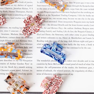 haarspeld haarklem clips fijn haar stevig clip dun haar blauw