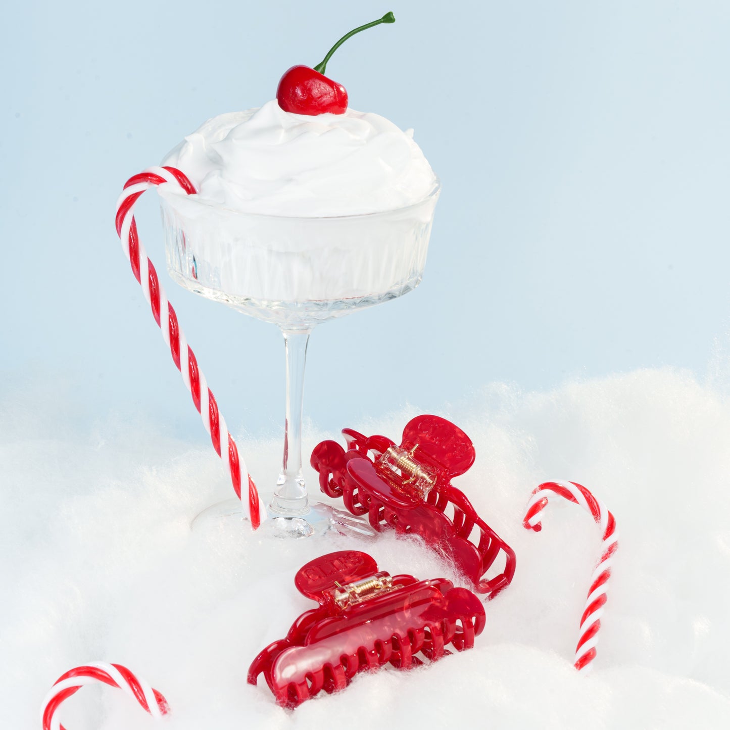 clip haarspeld fijn haar kwalitatief stevig clips marmer donkerrood