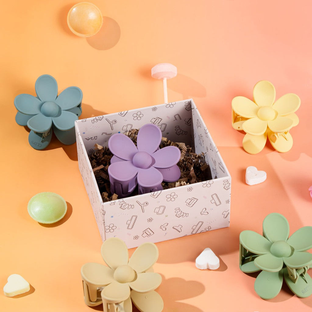 geschenkverpakking clips haarspelden cadeau