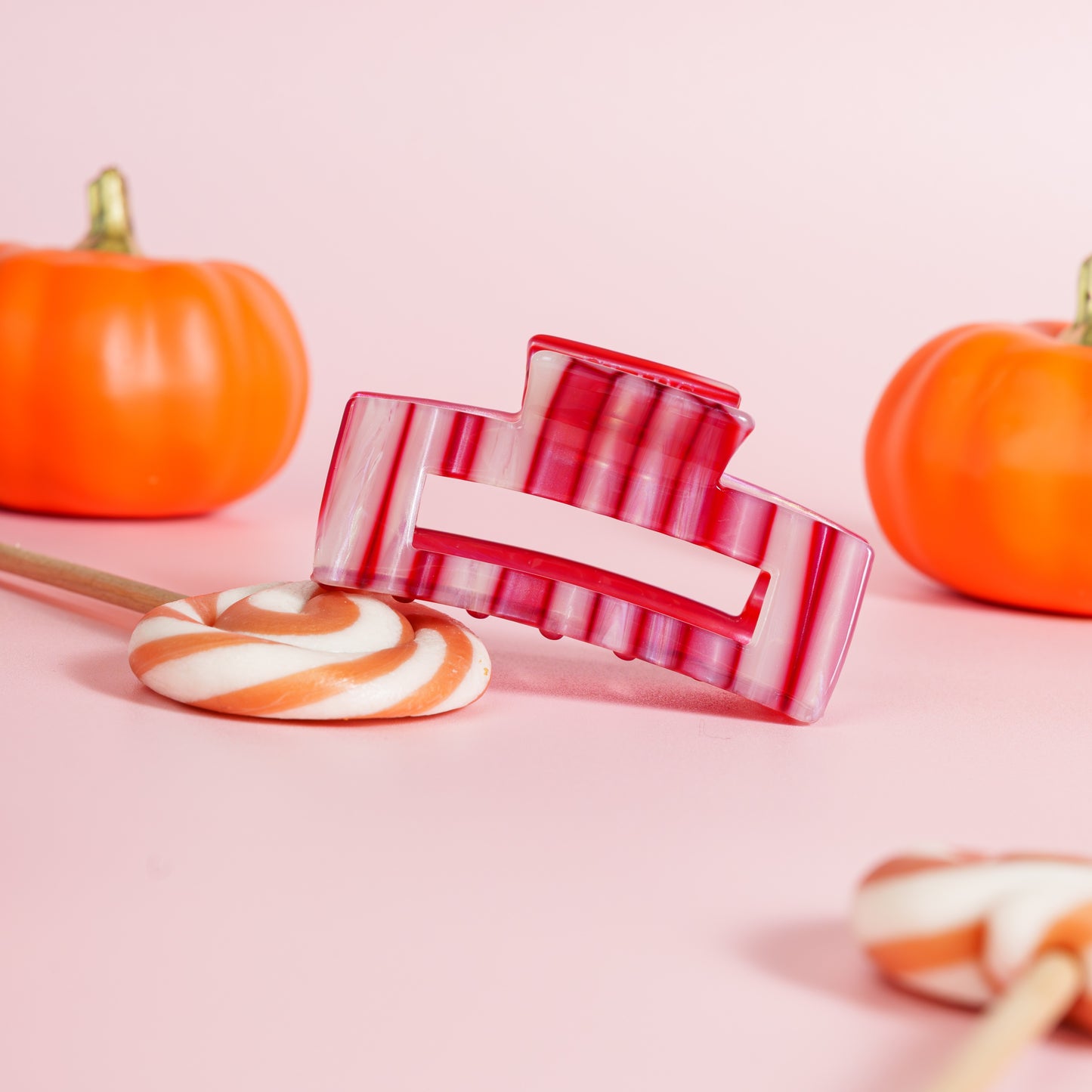 haarspeld fijn haar knijpt goed glad haar kwalitatief haarklem klein clips rood gestreept