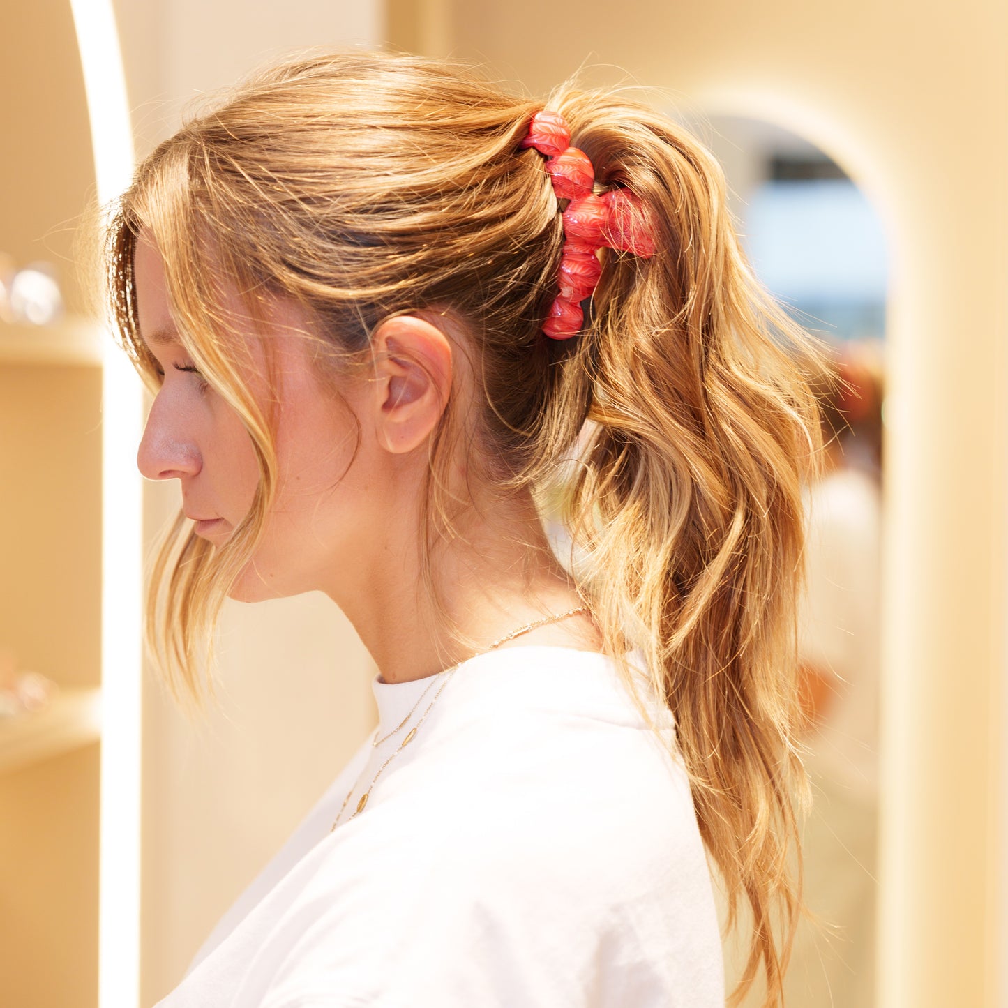 Noé clip bubbly grote haarspeld