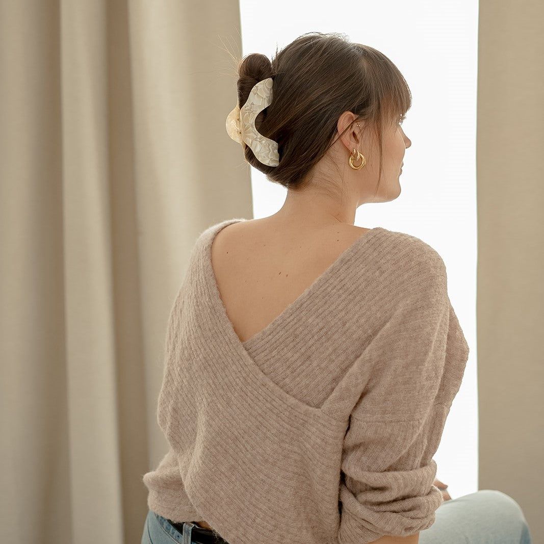 grote clips voor dik en veel lang haar haarspeld