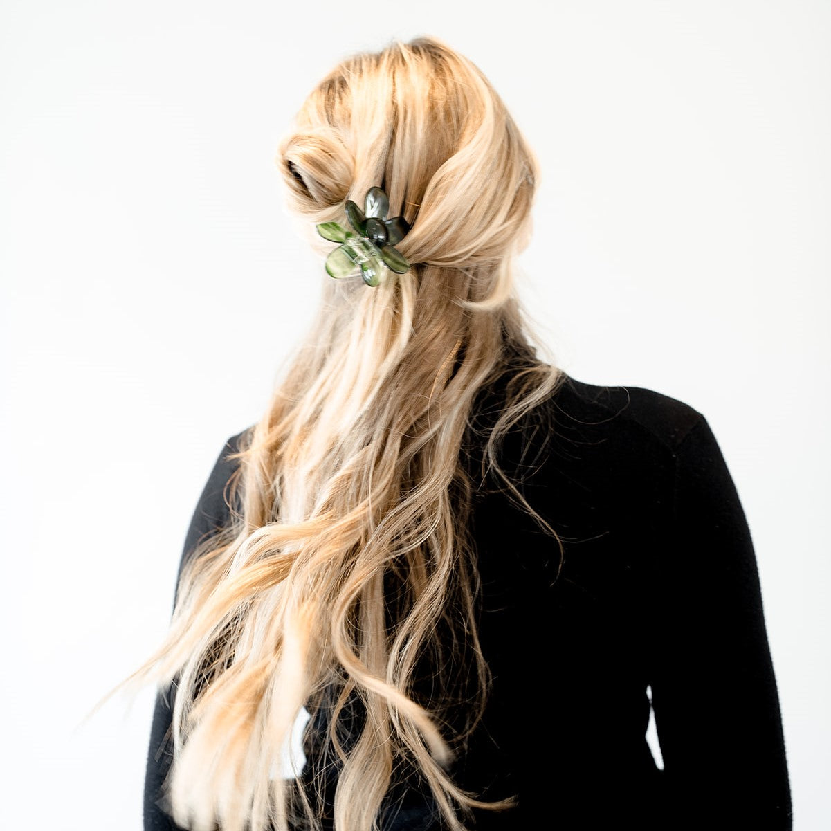 marmeren bloem clip voor dik en normaal haar clips haarspeld