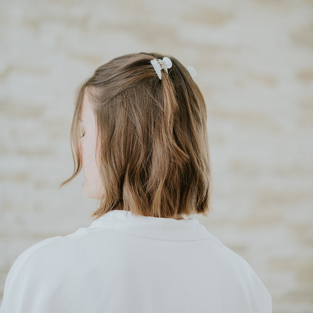 kleine haarspeld fijn haar haarklem clip clips glad haar knijpt goed stevig
