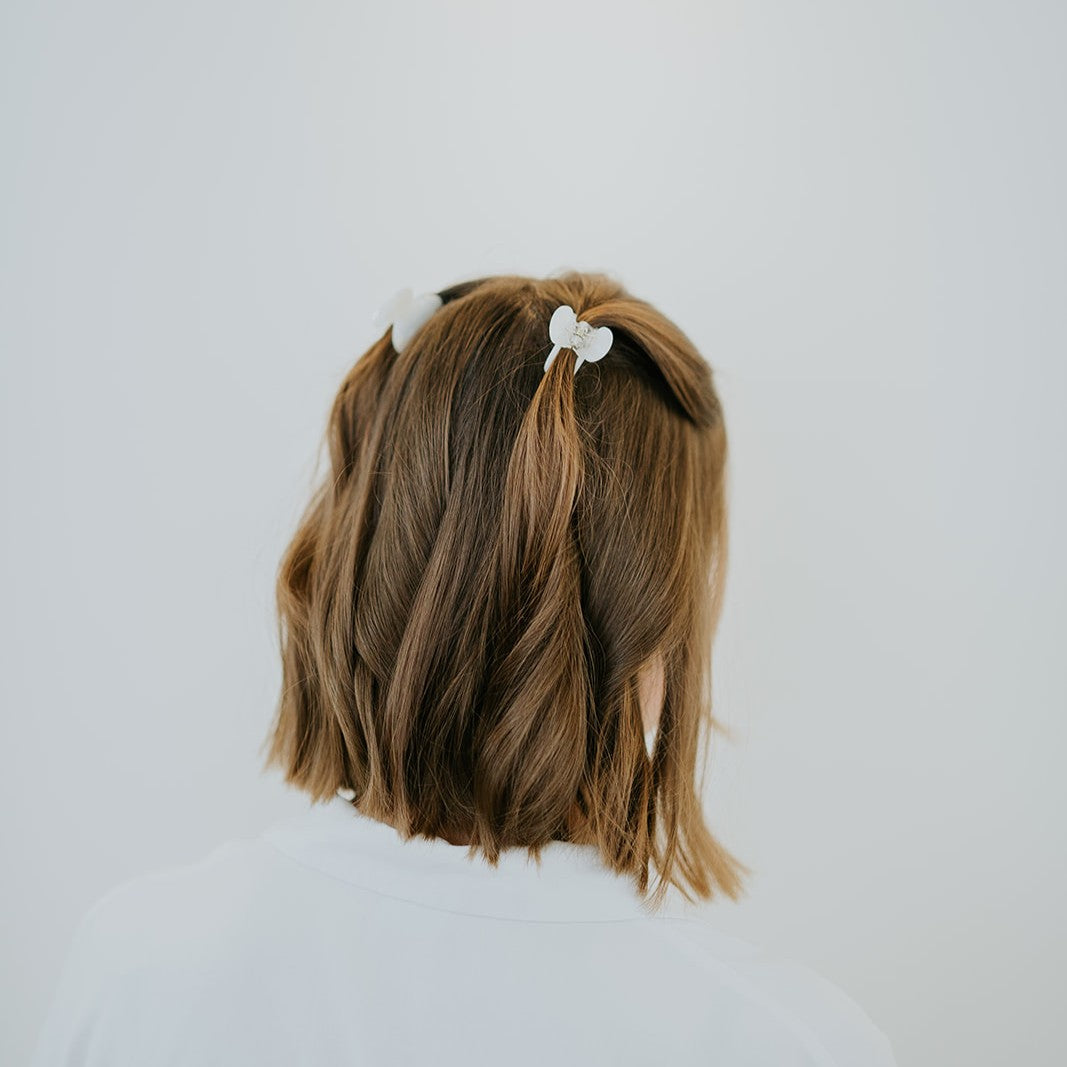 kleine haarspeld fijn haar haarklem clip clips glad haar knijpt goed stevig