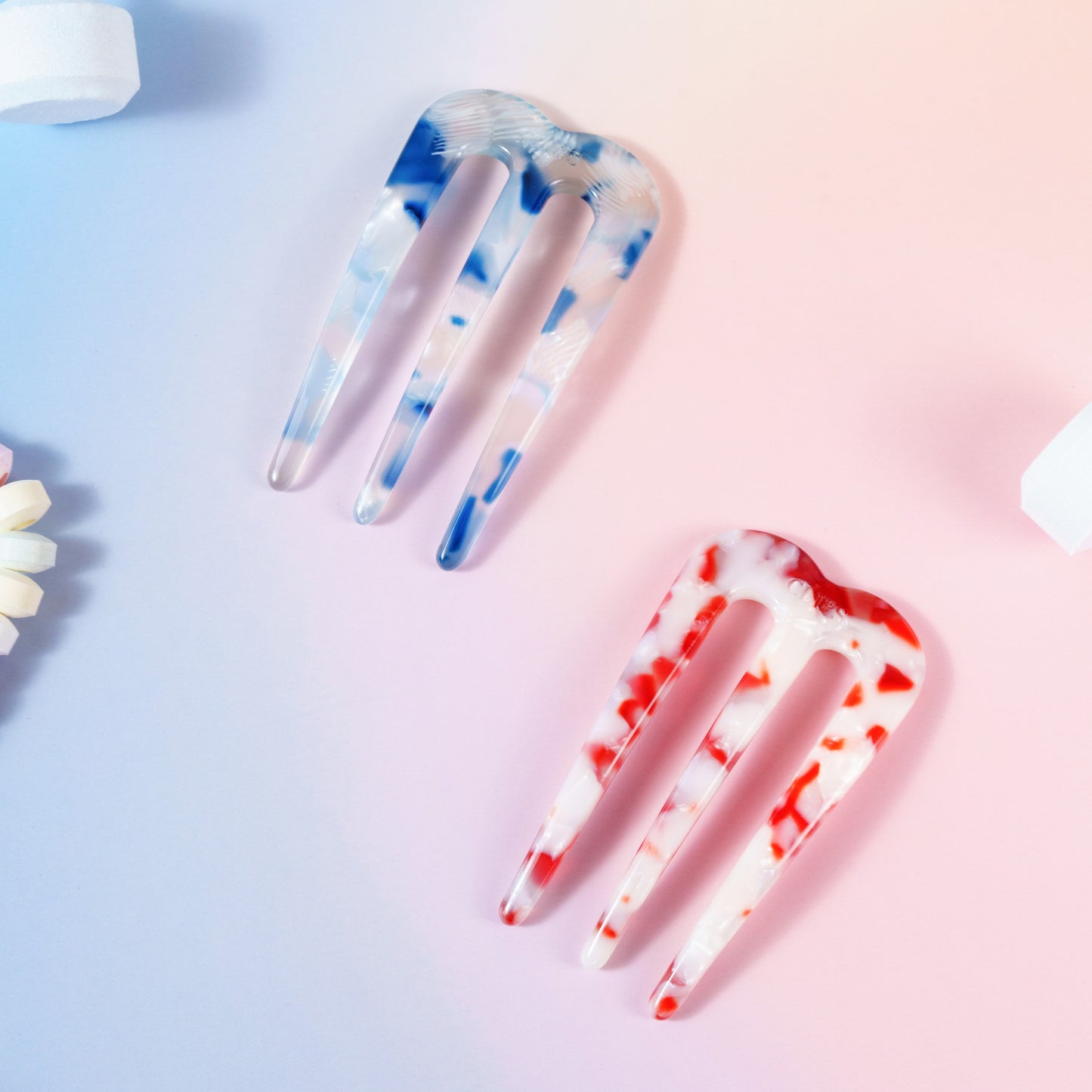 polly french pin clip glad fijn haar