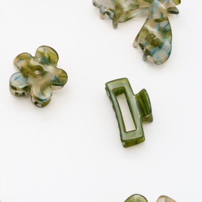 haarspeld haarklem clips fijn haar stevig clip dun haar licht groen