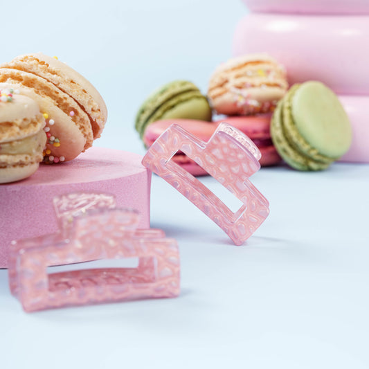 haarspeld haarklem clips fijn haar stevig clip dun haar roze