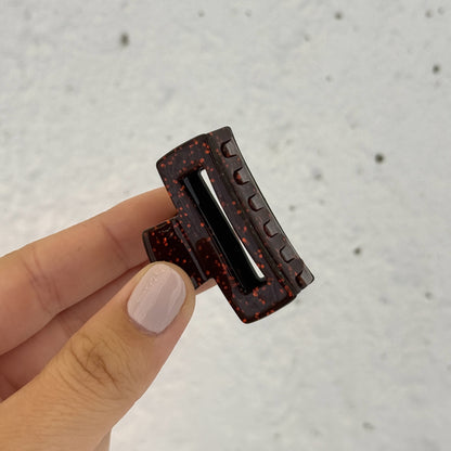 haarspeld haarklem clips fijn haar stevig clip dun haar glitter rood