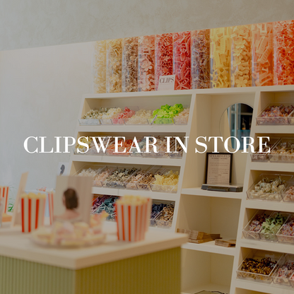 clipswear in store hairstyles workshop clips haarspelden winkel Gent
