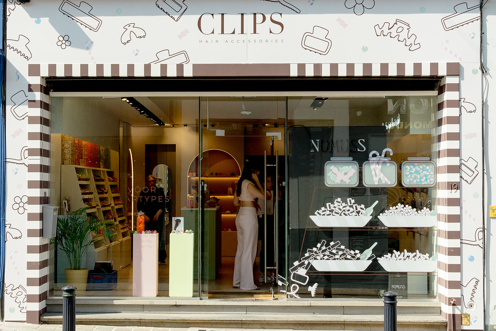 winkel clips haarspelden gent brugge snoepjeswinkel verkooppunt clips haarklemmen