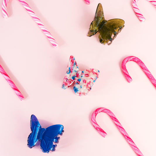 haarspeld clips haarklem vlinder 