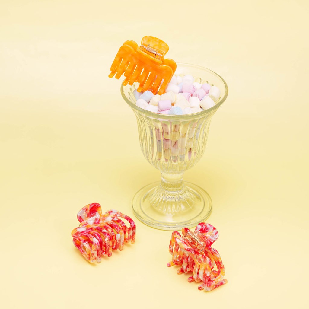 Clips haarspeld haarklem extra tandjes fijn haar glad 
