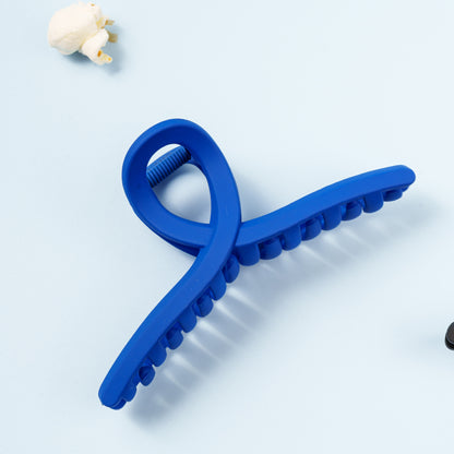 haarspeld haarklem clip krul fijn glad haar mat extra tandjes koningsblauw