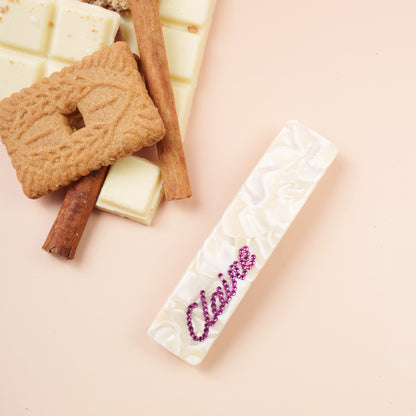 Gepersonaliseerde Claire click clip - Volledige naam