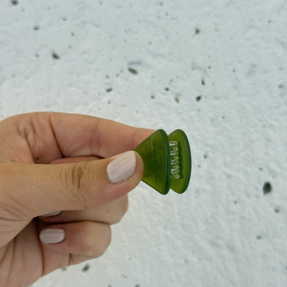 Kleine clips voor kindjes -  driehoek (per twee stuks)