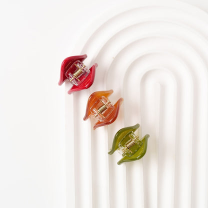 Kleine clips voor kindjes -  driehoek (per twee stuks)