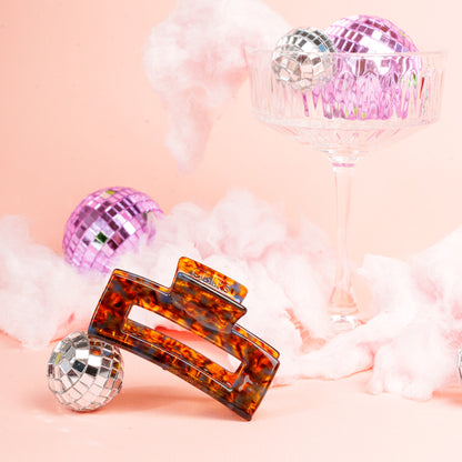 haarspeld fijn haar knijpt goed glad haar kwalitatief haarklem klein clips donkerbruin blauw