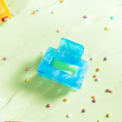 Mini Viv clip kleine vierkante haarspeld 