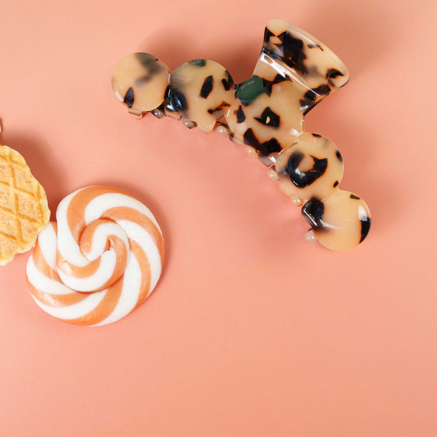 Noé clip bubbly grote haarspeld 