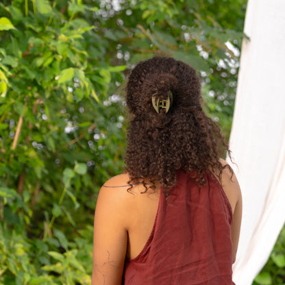 ovale clip haarspeld fijn haar dik haar