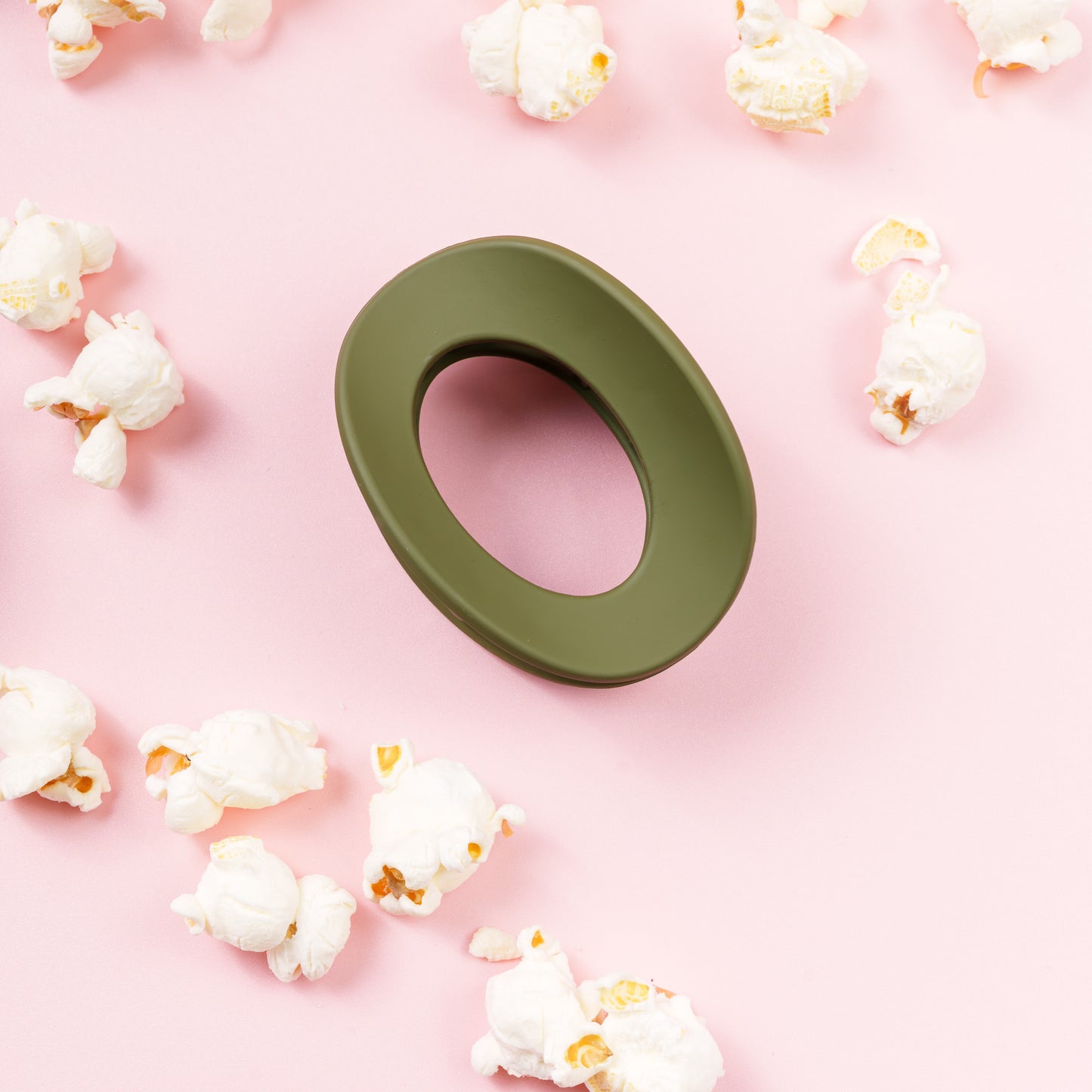 ovale clip haarspeld fijn haar dik haar donker groen