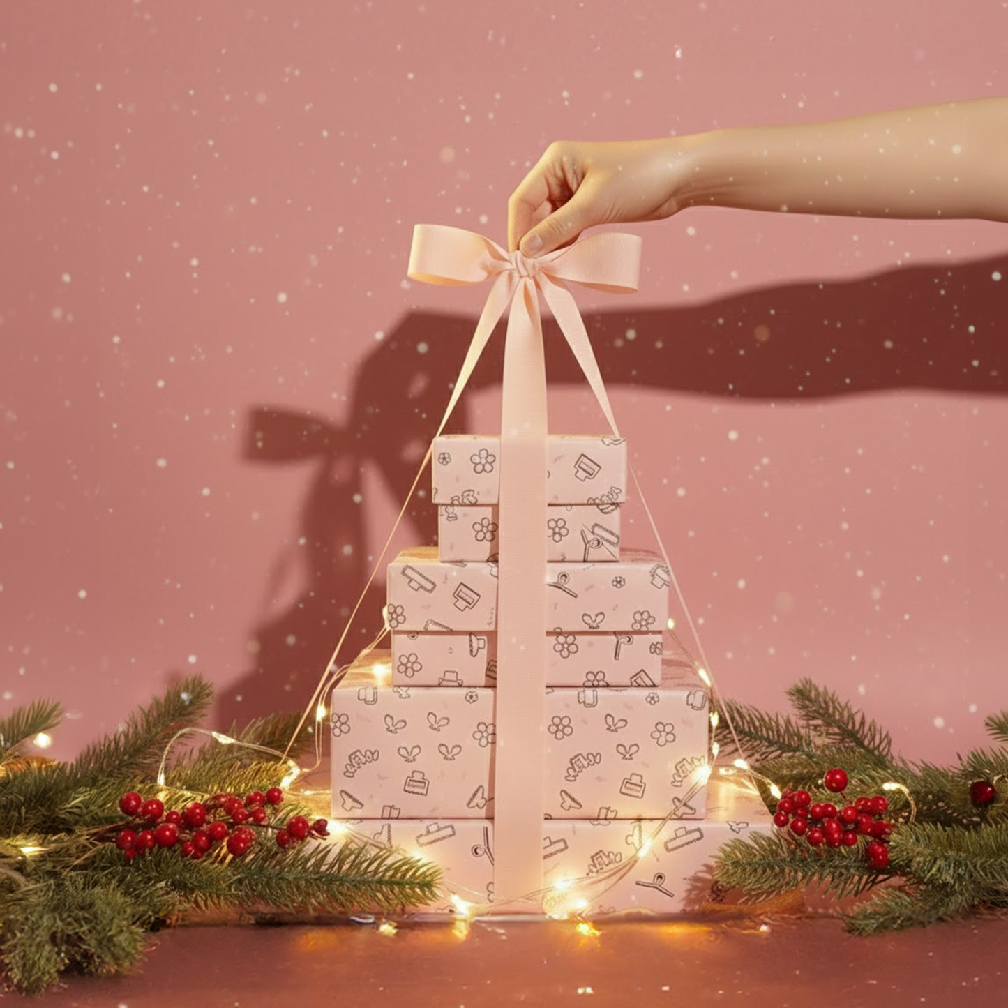 Surprise her box sweetest gift set cadeau clips bobby brushes pins 