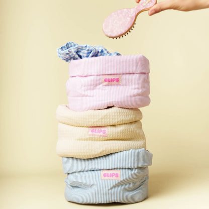 stoffen organizer mandje vanity bag 