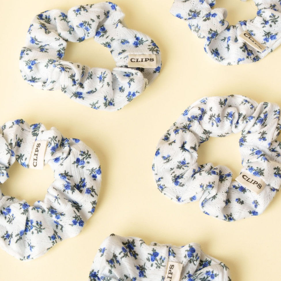 scrunchie bloemetjes
