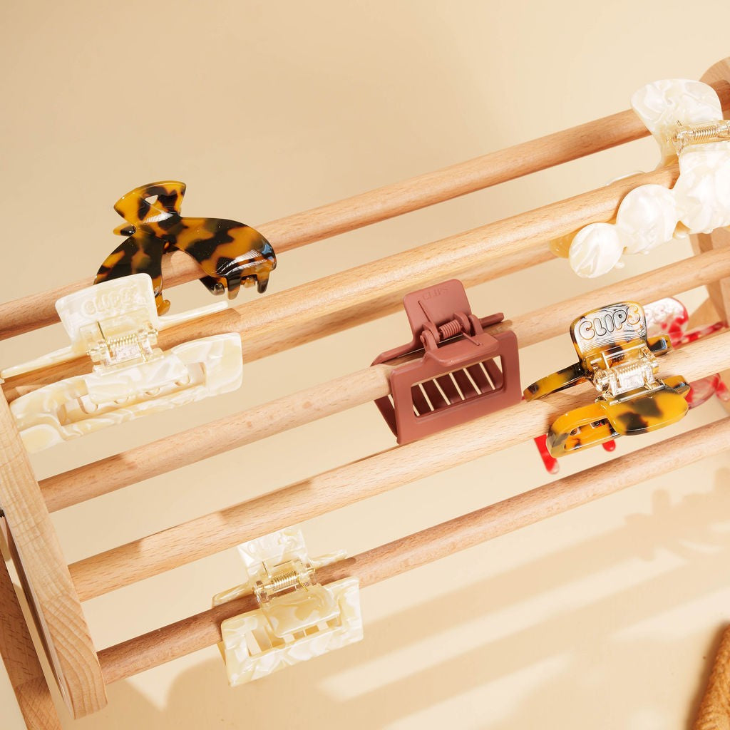 Houten clips speld organizer 