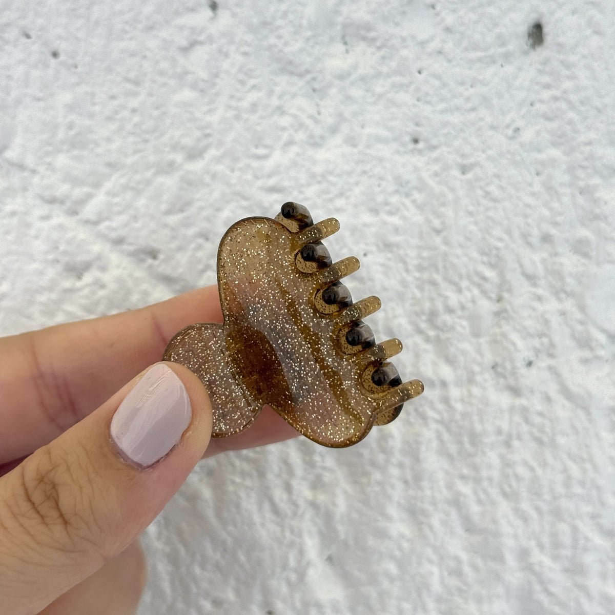 clip haarspeld haarklem knijpt goed dik haar fijn dun clips glitter goud
