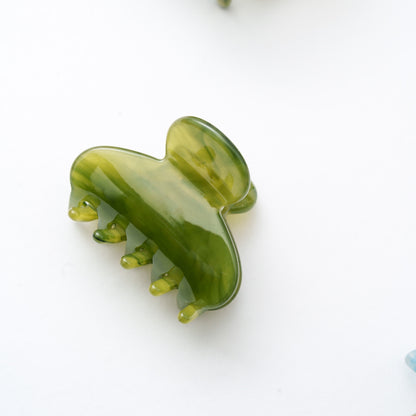 clip haarspeld haarklem knijpt goed dik haar fijn dun clips groen