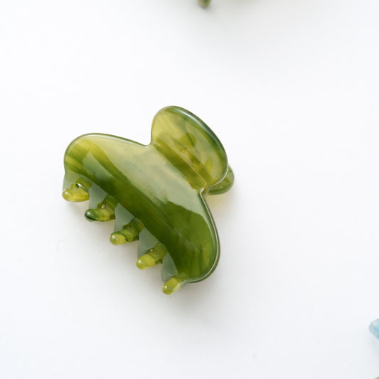 clip haarspeld haarklem knijpt goed dik haar fijn dun clips groen