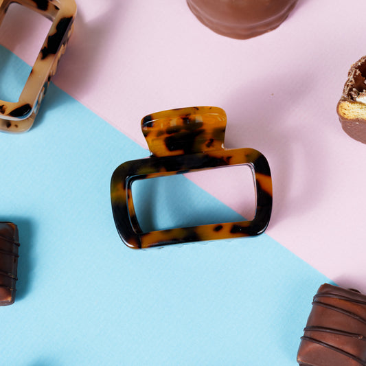 haarspeld dik haar gemiddeld haar stevig kwalitatief haarklem clips clip marmer bruin