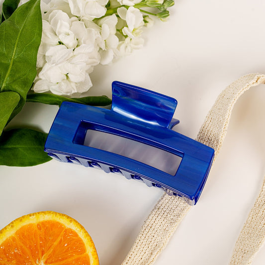 maya haarspeld clips fijn glad haar koningsblauw