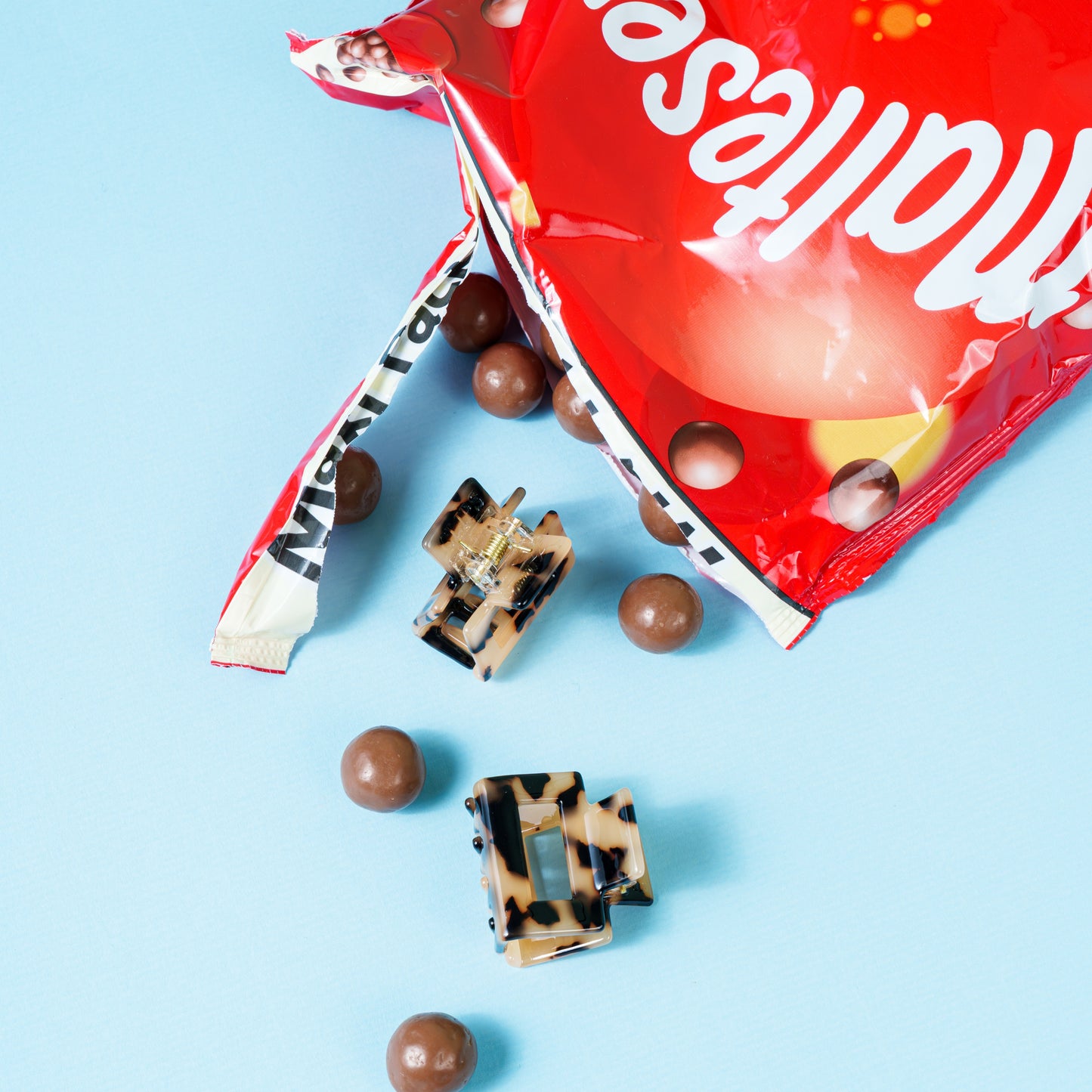 Mini Viv - Kleine vierkante clip